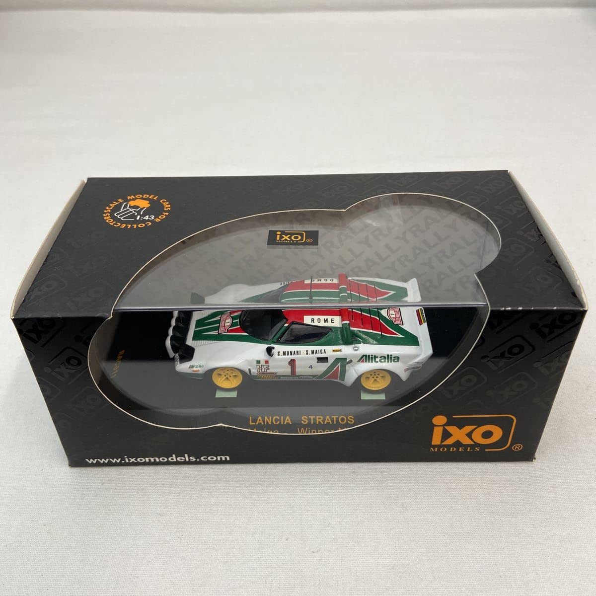 Amazon | ixo 1/43 Lancia Stratos #1 Monte Carlo 1977年 Winner